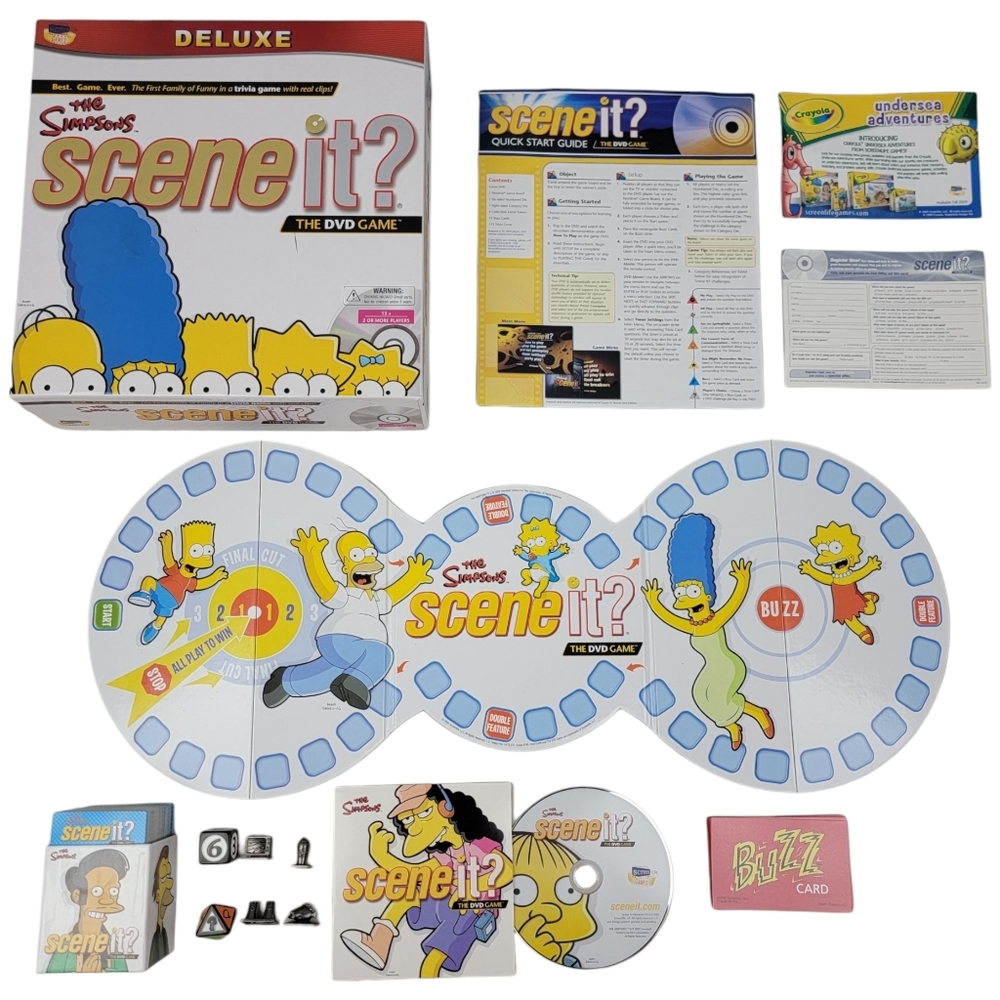 The Simpsons Scene it? The DVD Game Deluxe Edition 100% Complete - 2009